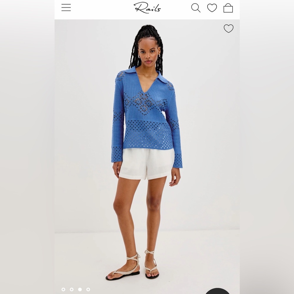 Rails “Louiza”Crochet Top